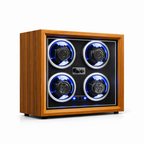 4 Watch Winder – Wood / Leather