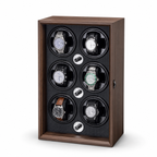6 Watch Winder – Wood / Black