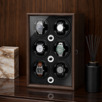 6 Watch Winder – Wood / Black