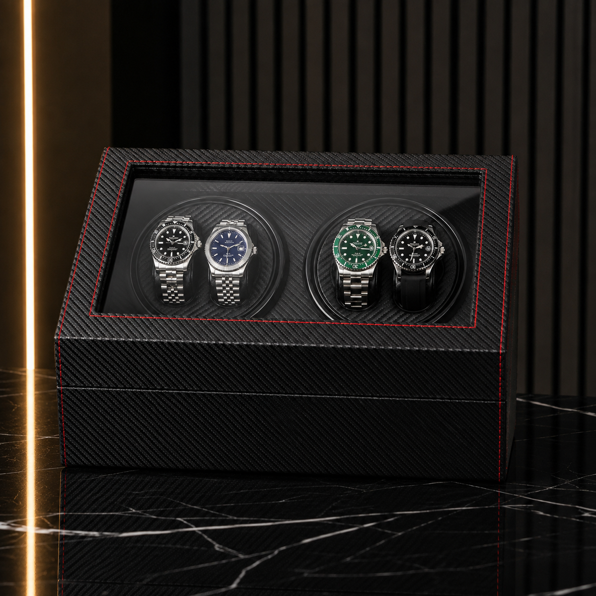 4 Watch Winder – Carbon